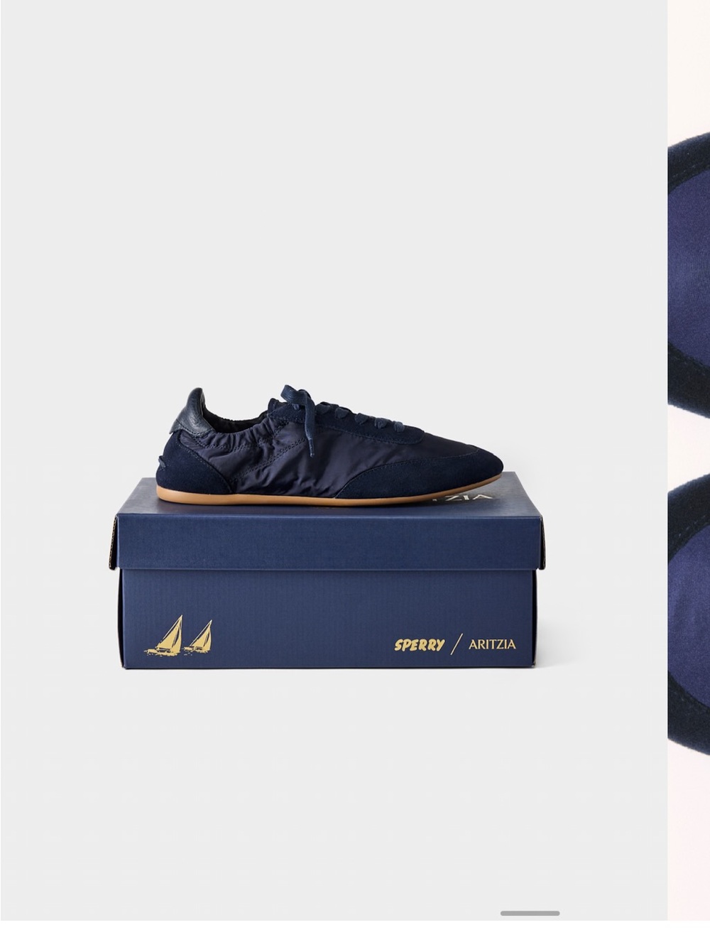 Sperry Navy/Marine Women's Slip-On Flats